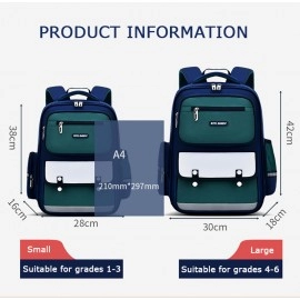 2 Size Chinese Style Retro Children Orthopedic School Bags For Teenager Boys Girls Student Backpacks Kids Schoolbags Mochila